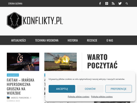 'konflikty.pl' screenshot