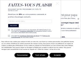 'esteelauder.fr' screenshot