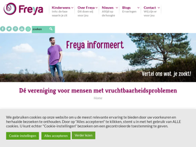'freya.nl' screenshot