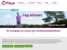 'freya.nl' screenshot
