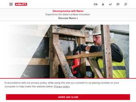 'hilti.ca' screenshot