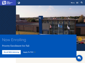 'tulsacc.edu' screenshot