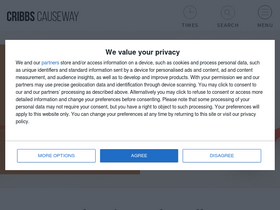 'mallcribbs.com' screenshot
