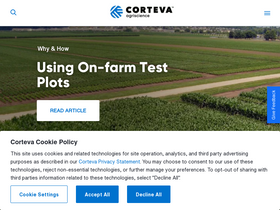 'corteva.us' screenshot