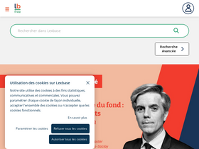 'lexbase.fr' screenshot