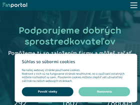 'finportal.sk' screenshot