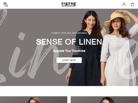 'zigzag.lk' screenshot