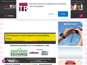 'trbusiness.com' screenshot