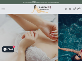 passionhq.co.za homepage screenshot