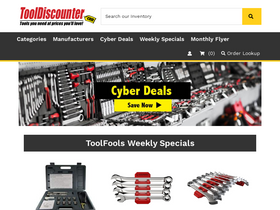'tooldiscounter.com' screenshot
