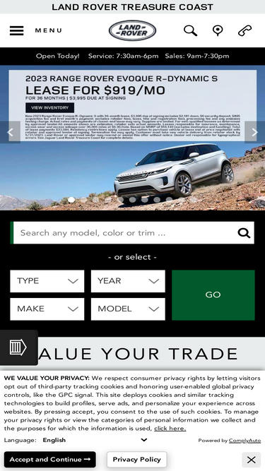 landrovertreasurecoast.com