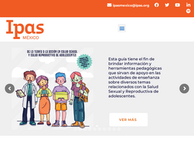 'ipasmexico.org' screenshot