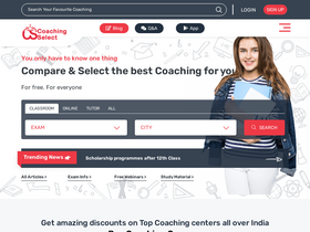 'coachingselect.com' screenshot