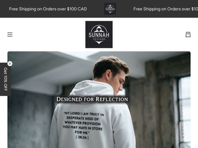 Sunnahdesigns website screenshot