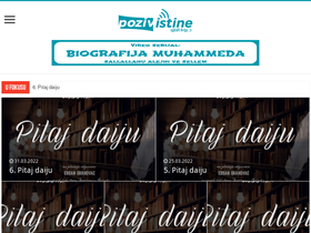 'pozivistine.com' screenshot