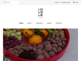 hakawachocolate.com homepage screenshot
