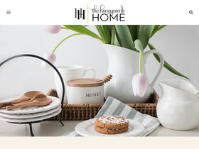 'thehoneycombhome.com' screenshot