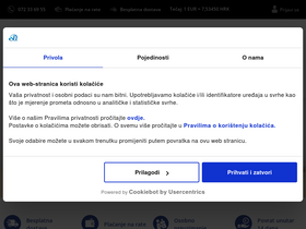 'sancta-domenica.hr' screenshot
