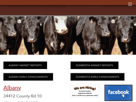 'centrallivestock.com' screenshot