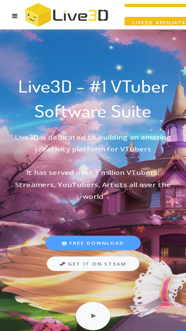 Live3D - #1 VTuber Software Suite
