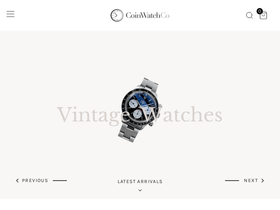 coinwatchco.com homepage screenshot