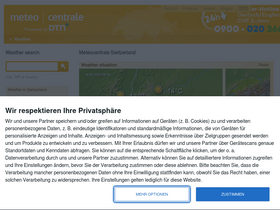 'meteocentrale.ch' screenshot