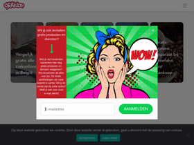 'gratis.be' screenshot