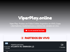 'viperplay.net' screenshot