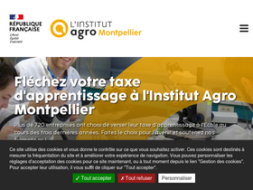 'supagro.fr' screenshot