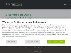 'dreamrobot.de' screenshot