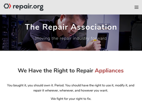 'repair.org' screenshot
