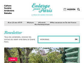 'enlargeyourparis.fr' screenshot