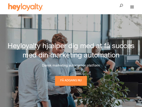 'heyloyalty.com' screenshot