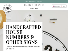 ramsign.com homepage screenshot
