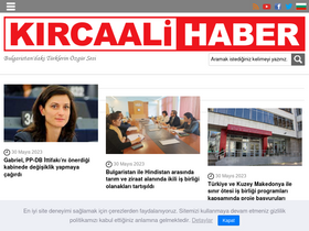 'kircaalihaber.com' screenshot