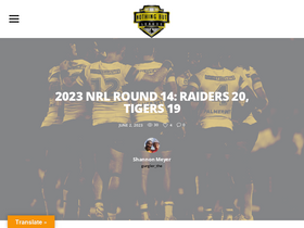 'nothingbutleague.com' screenshot