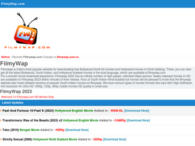 'filmywap.com.co' screenshot