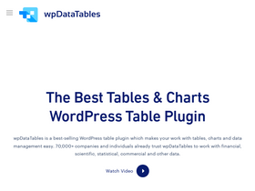 'wpdatatables.com' screenshot