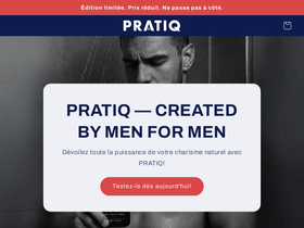PRATIQ website screenshot