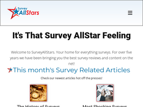 'surveyallstars.com' screenshot