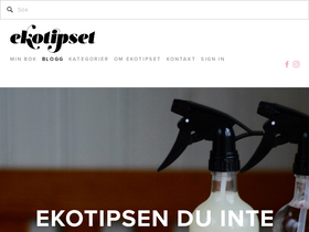 'ekotipset.se' screenshot