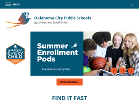 'okcps.org' screenshot