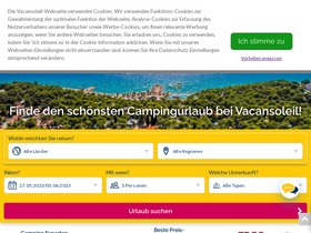 'vacansoleil.de' screenshot
