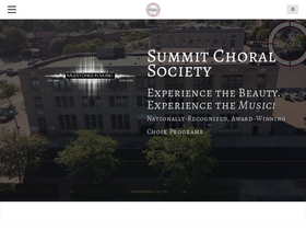 summitchoralsociety.org
