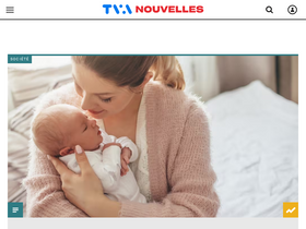 'tvanouvelles.ca' screenshot