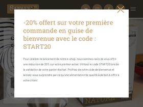 Sanalio.bio website screenshot