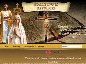 'modlitewnik.com.pl' screenshot