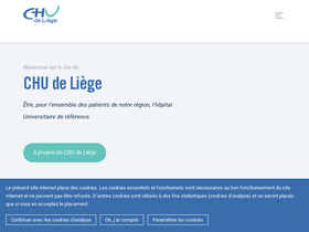 'chuliege.be' screenshot