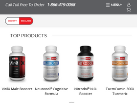 dignitybiolabs.com homepage screenshot