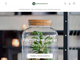 gondozasmentes.hu homepage screenshot